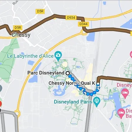 C210 Appartement Disneyland Paris Studio Montévrain Exterior foto